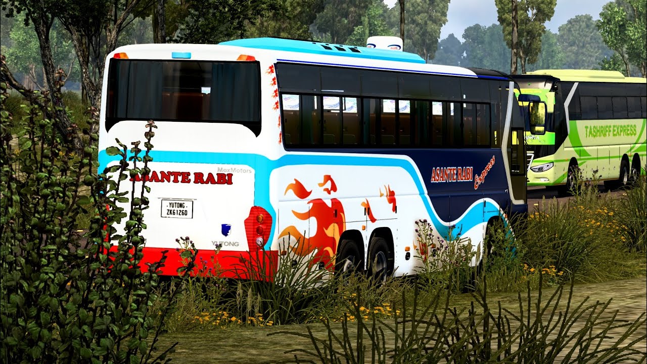 Nikama imekuwa ngumu sana #ASANTERABI kuchomoa kwa #MANINGNICE #eurotrucksimulator2 #logitechg29