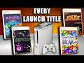 Every Xbox Live Arcade Launch Title