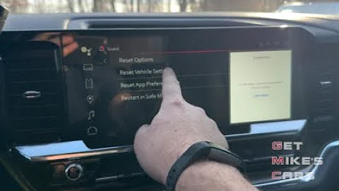 GMC Sierra Hard Radio Reset / Return to Factory Settings