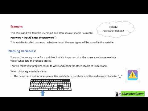 Programming – 1.3 Programming Fundamentals – Programming Input Part 2
