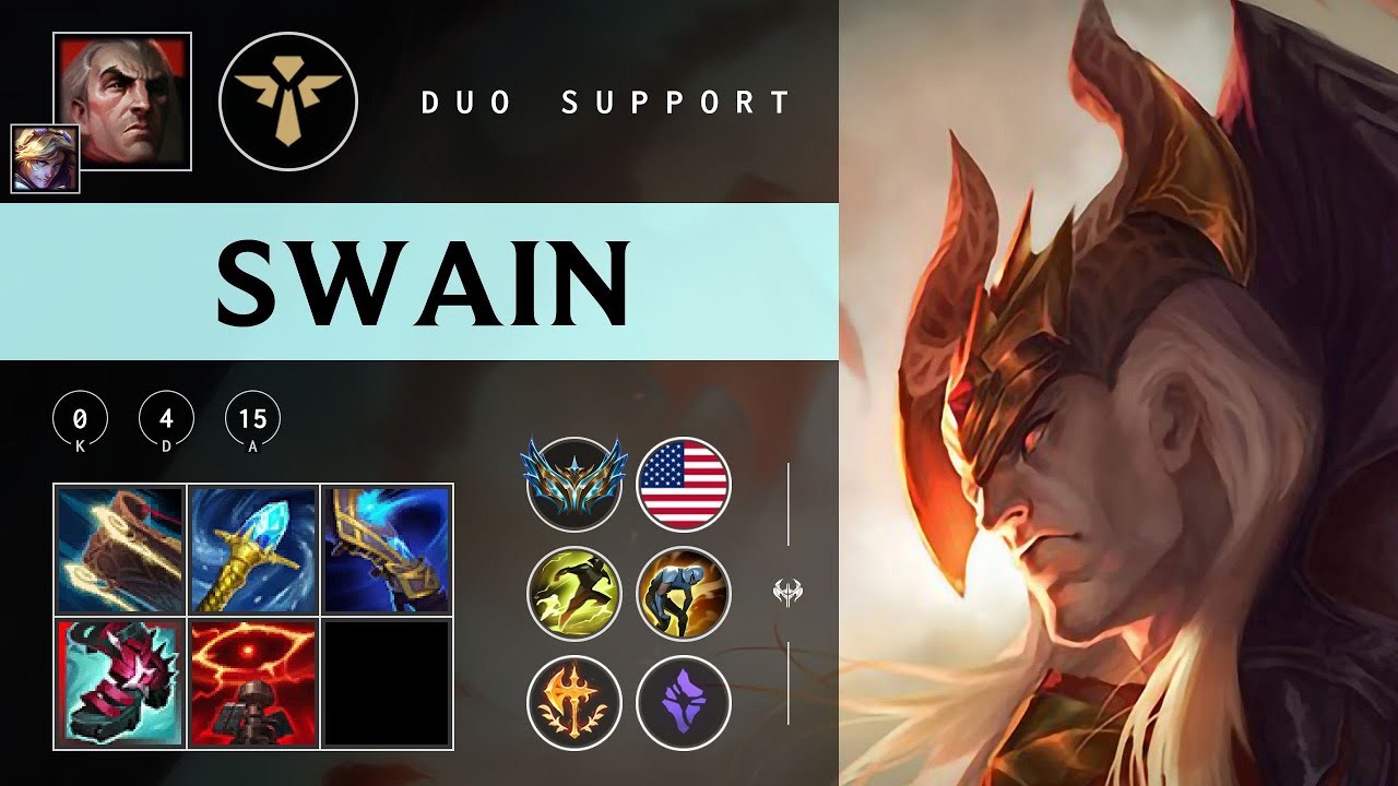 Swain Support vs Taric - NA Challenger Patch 25.23
