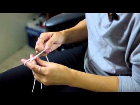 Como Crochet uma pulseira com os dedos: Crocheting for Beginners