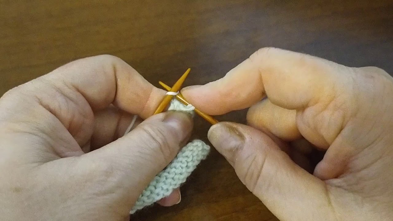 Chiusura I cord Icord bind off YouTube