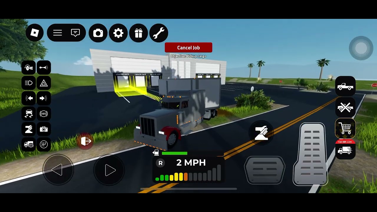 Trucking in southern mudding on Roblox