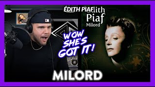 Édith Piaf Reaction Milord AMAZING!!! | Dereck Reacts