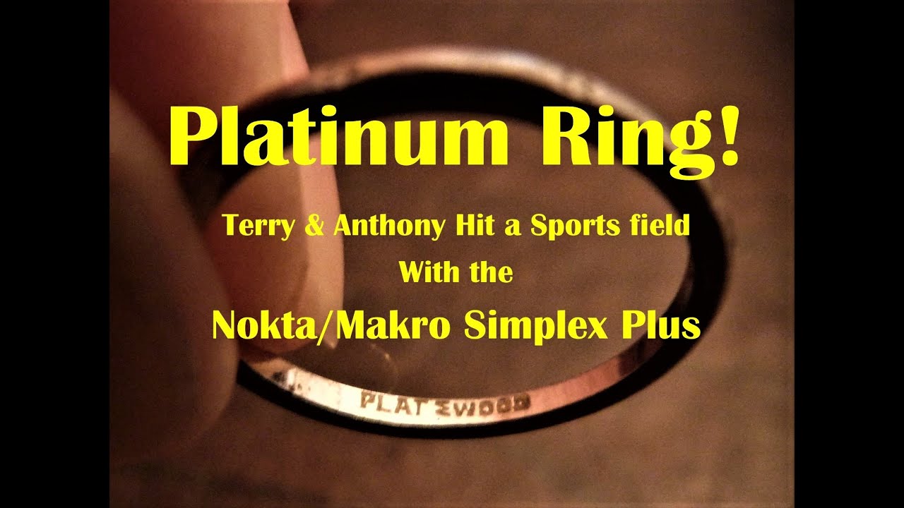 Metal Detecting Live w/ Simplex Plus Metal Detector PLATINUM RING