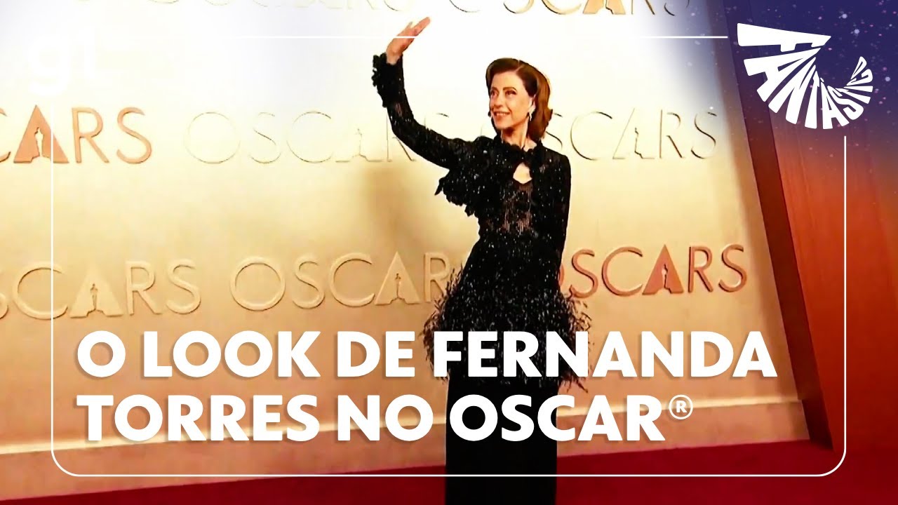 2 mil peças bordadas, plumas, transparência e brilho: o vestido de Fernanda Torres | FANTÁSTICO