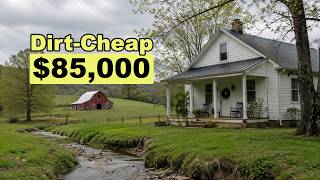 5 CHEAP Tennessee FARMHOUSES With ACREAGE | Hidden Property Deals Still Affordable in 2026. (Pt.3)