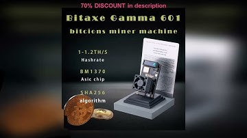 A must-have product! Factory direct supply Latest Bitaxe Gamma 601 1.2th/s 18W Open Source Bitcoin