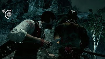 The Evil Within - Killed Sadist( Chainsaw Boss) In Village using Stealth Kill - Knife Beats Chainsaw