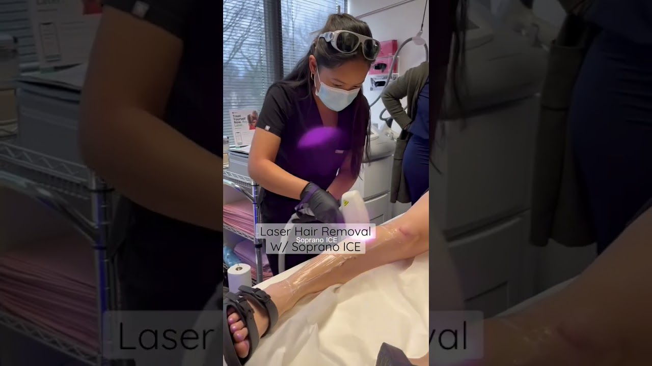 Laser hair removal with our NEWEST addition, the Soprano ICE. Come experience new laser technology!
