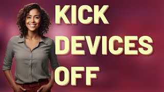 Can You Kick Devices Off WiFi Without Changing the Password?