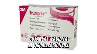 Cinta Médica Transparente 3M Transpore de 7 62 CM