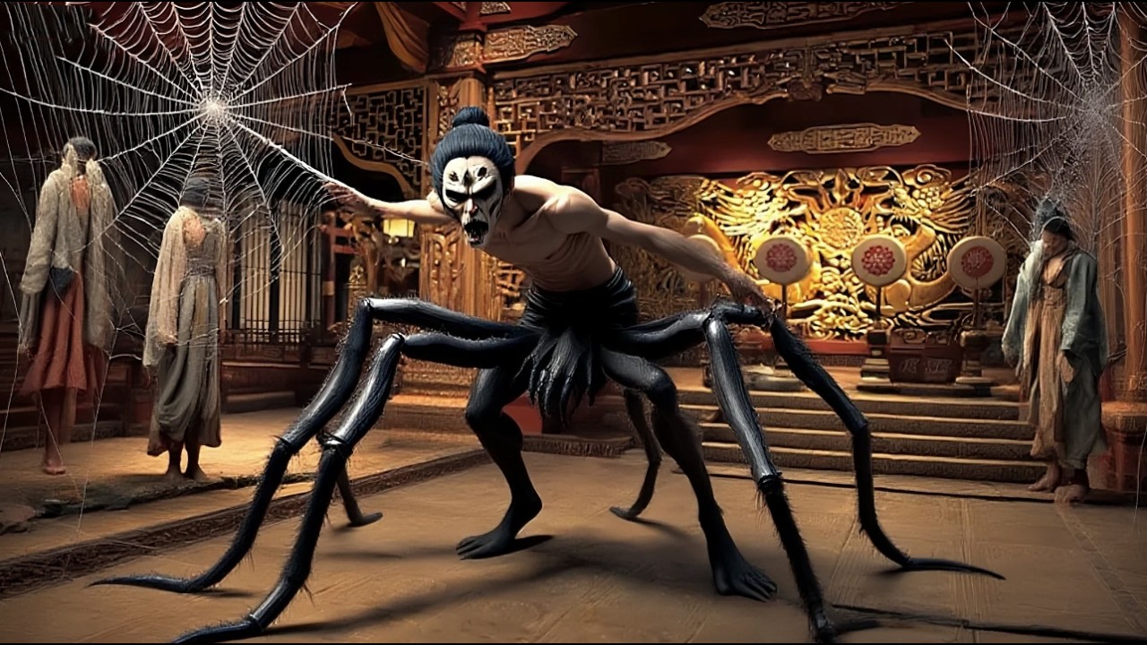 【FULL MOVIE】诡絲廡命！皇城驚現食人魔蛛！乞丐少年当场化成金龍一招秒殺！#movie #恐怖 #film