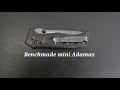 The Best Compact Hard Use Folder: Benchmade mini Adamas