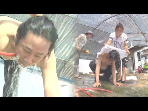 ‘아기도균’ 억척스러운 ‘효범맘’ 손에 이끌려 시원한 ‘등목’ @불타는 청춘 72회 20160906
