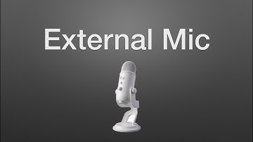 How to Use an External Microphone on a Mac