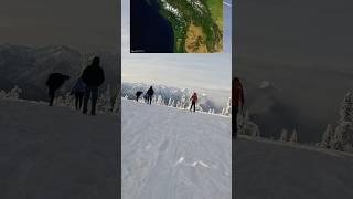 Splitboarding Hurricane Hill | Ride Stats + Tour Overview #snowboarding #backcountrysnowboarding