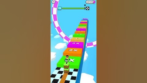 Cube Surfer Lvl - 78 #Shorts Android/ios