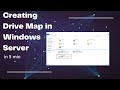 8. GPO Map Drive | Windows Server 2016 | Domain Controller | ADDS |