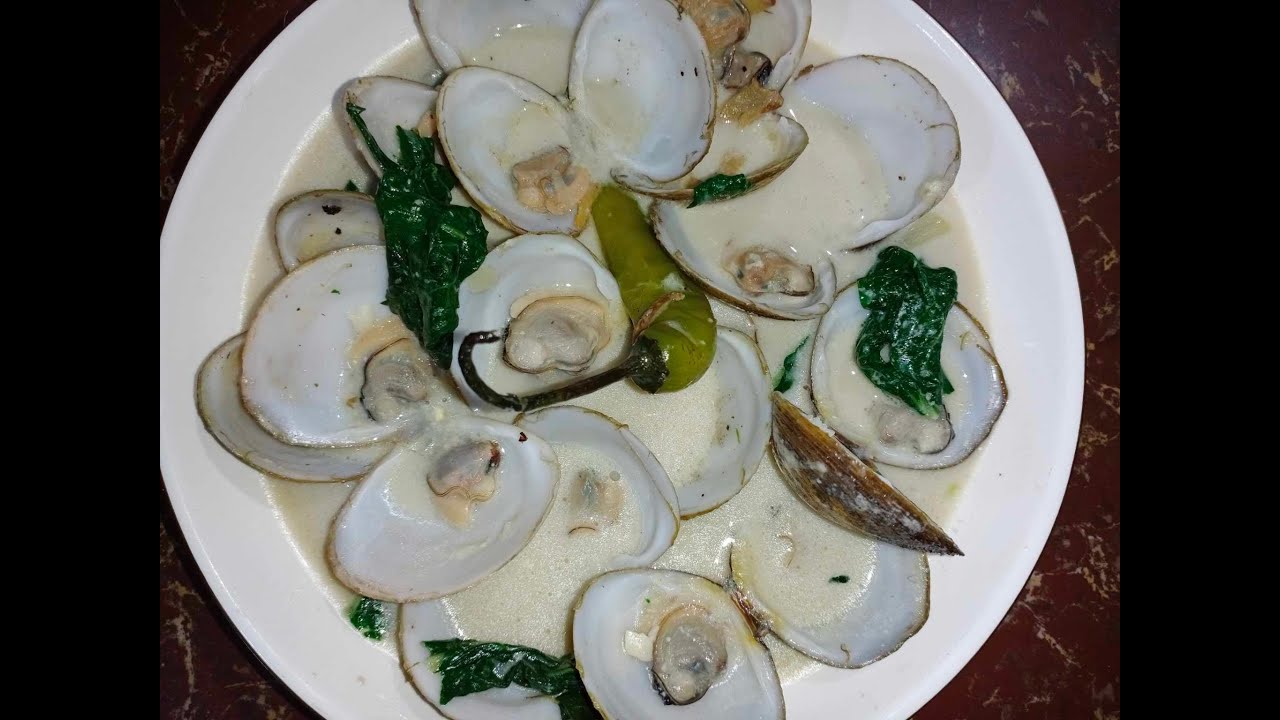 CLAM IN COCONUT MILK/CLAM RECIPE/HALAAN YouTube