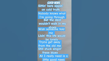 Thumbnail of Good News Lyrics Shaboozey #shorts #trending #lyrics #music
