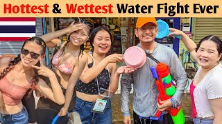 Wildest Water Battle with Super Friendly Thais 🇹🇭😍 (SONGKRAN FESTIVAL)