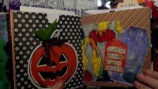 #sachocuspocus22  Halloween Witchy Junk Journal