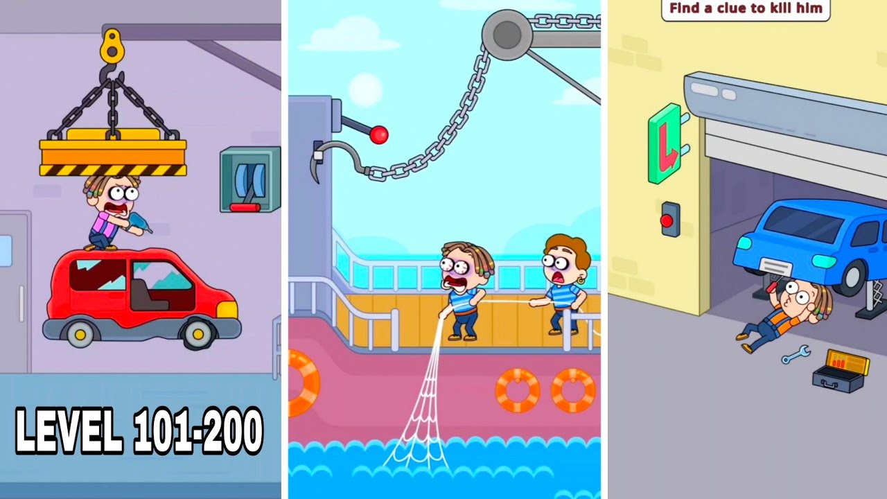 Игра Death Puzzles: геймплей 😜 Уровни 101-200 ждут вас, вас ждут веселые и неожиданные головоломк...