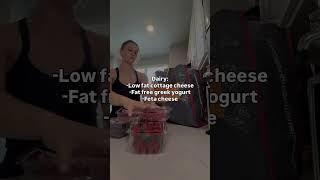 🍓Comment “GROCERY” below for my weekly grocery list that helps me to stay on track with my goals