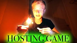 THE HOSTING GAME PLAYED ALONE // 3 AM CHALLENGE (scary) | Sam Golbach