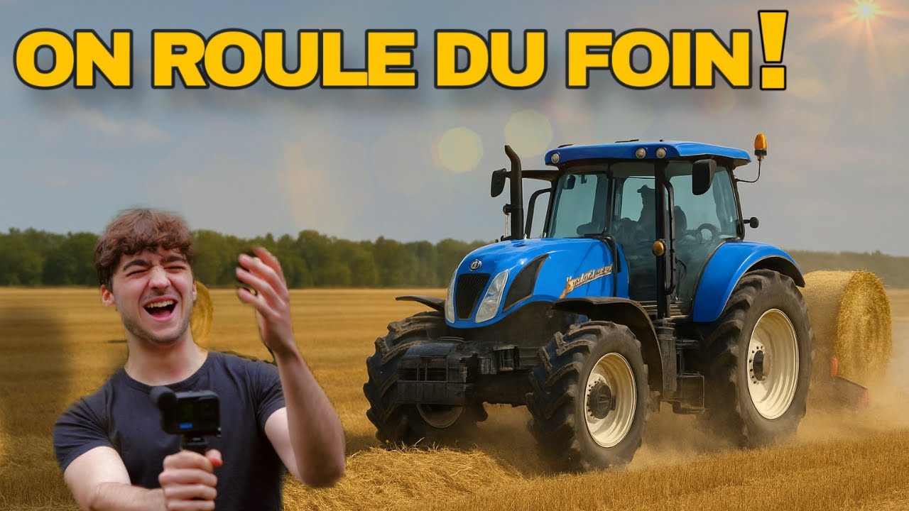 comment rouler du foin ? ( pour la première fois avec Armand )