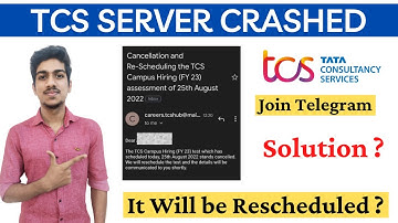 TCS Exam Server Problem | TCS 25 August Exam Cancelled | TCS NQT Exam Rescheduled | TCS NQT 2023
