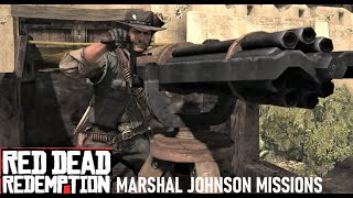 All Marshal Johnson Missions In Red Dead Redemption | Xbox One