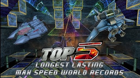 Top 5 Longest Lasting  F-ZERO GX  World Records of All Time (Max Speed)