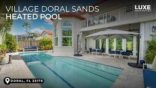 5348 NW 106th Ct | Doral, FL 33178 | Doral Sands 4BR Heated Pool Home