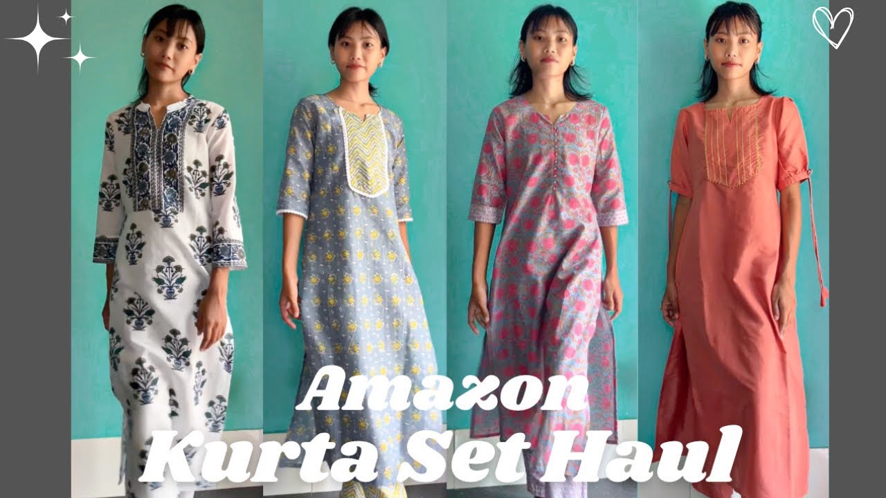 Affordable Amazon Kurta Sets Haul✨