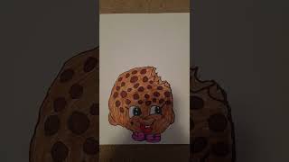 my drawing of Kooky Cookie #shopkins