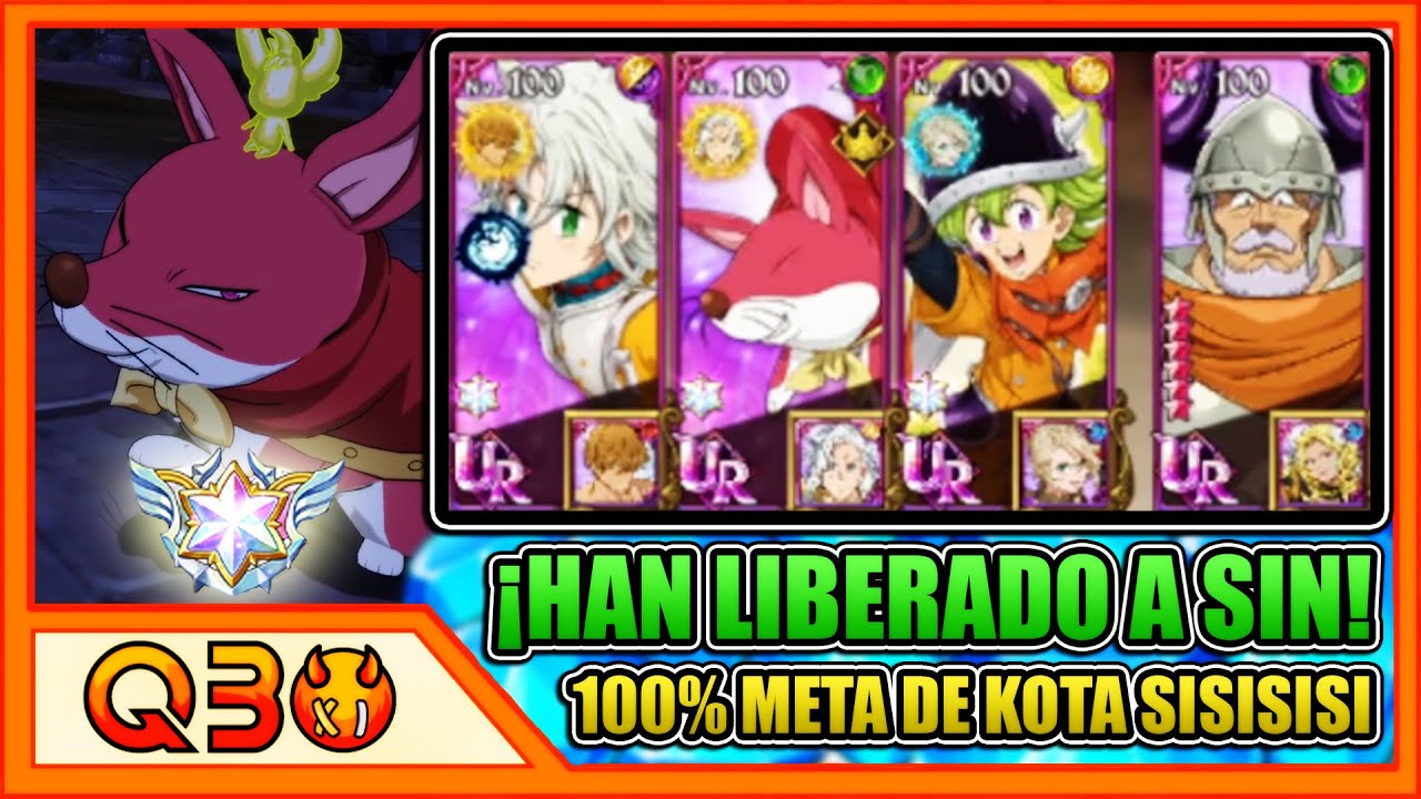 ¡YA SE PUEDE CONSEGUIR A SIN! ¡ADORABLE Y MUY SÓLIDO COMO PERSONAJE F2P! | 7DS: Grand Cross