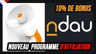 Deviens un promoteur de NDAU: programme d&#39;affiliation