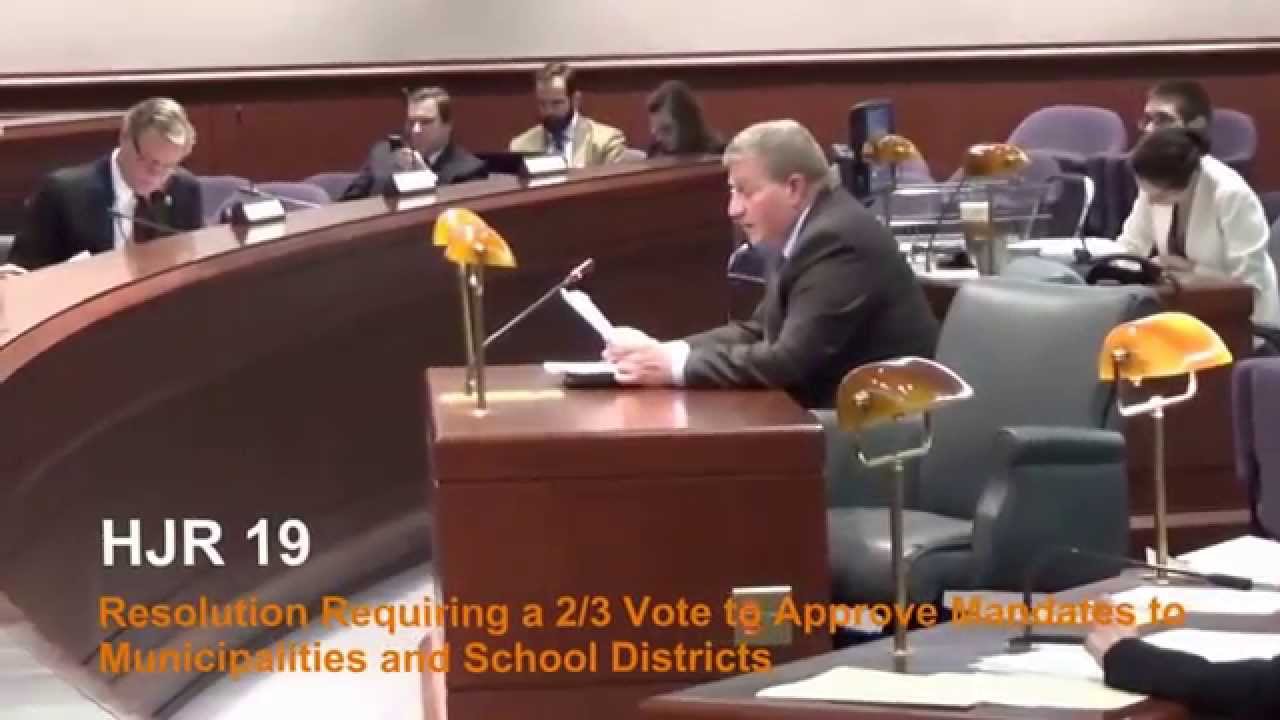 CCM Testimony: Ken Cockayne - HJR 19