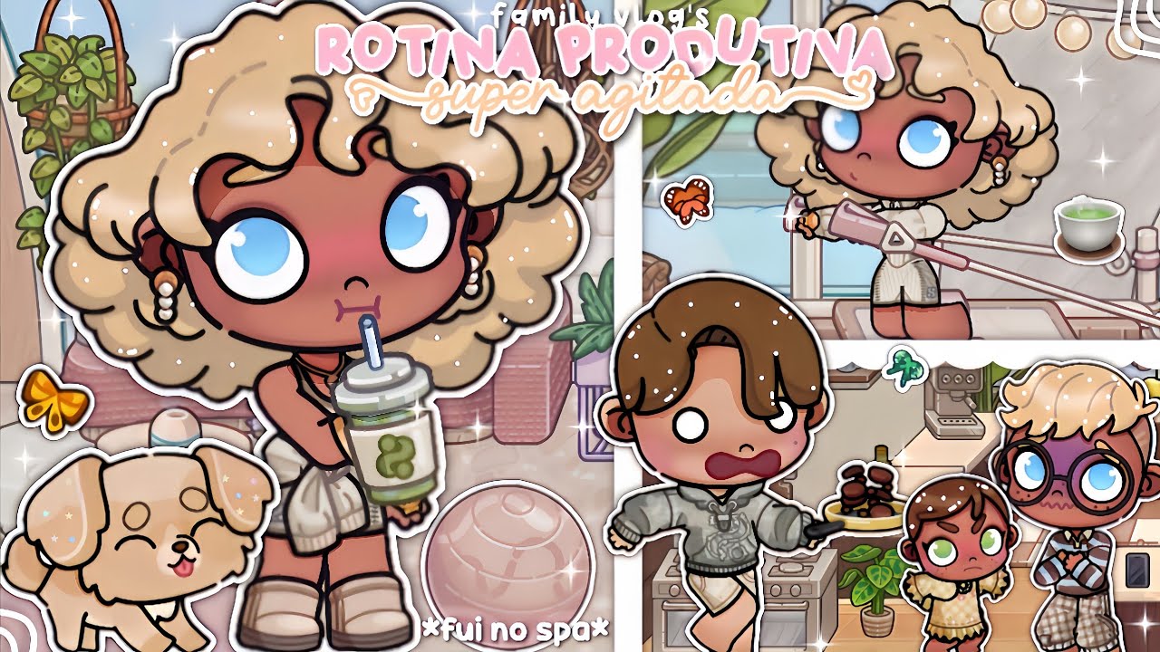 *AESTHETIC*🍵 ROTINA PRODUTIVA EM FAMÍLIA *CAÓTICA 😧* |~Avatar World~| RP 🎐