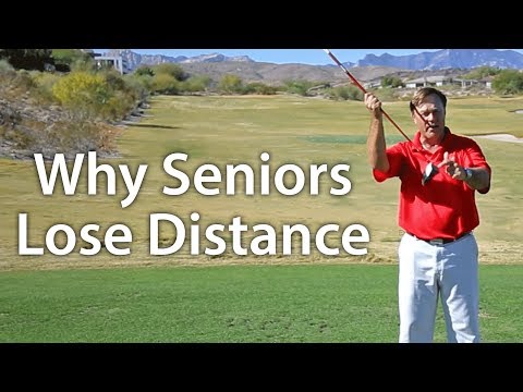 Senior Golf Distance Chart