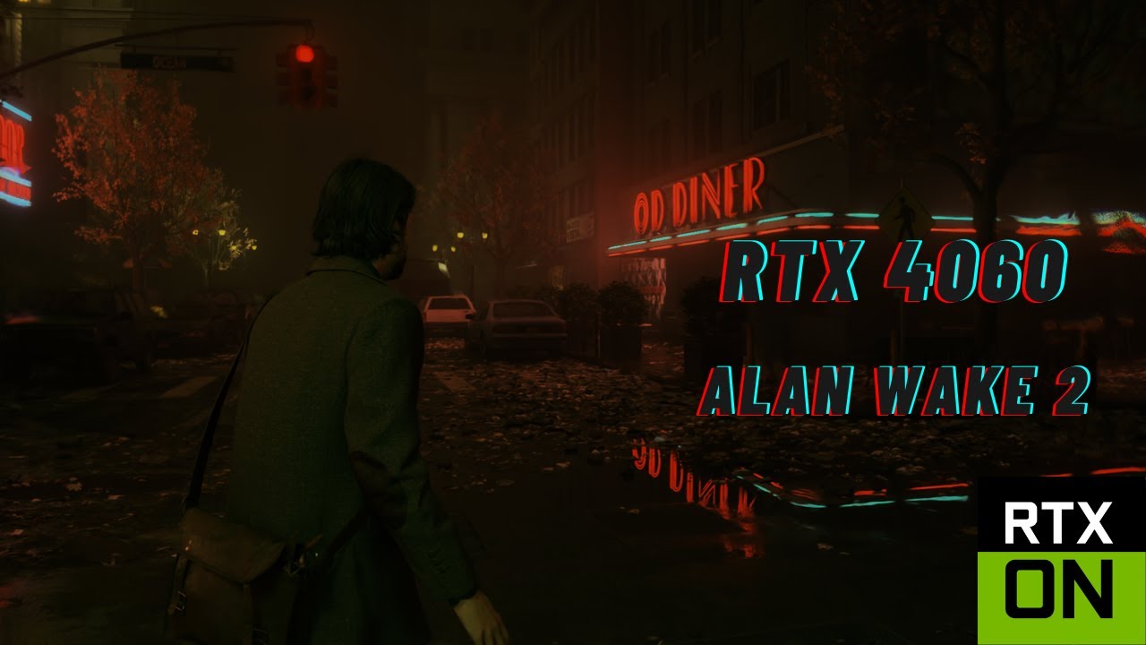 RTX 4060 Alan Wake 2 Ray tracing ON & OFF 1080p - YouTube