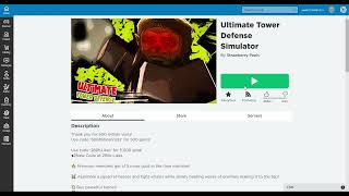 how to get fan VIP in ultimate tower defence simulator screenshot 5
