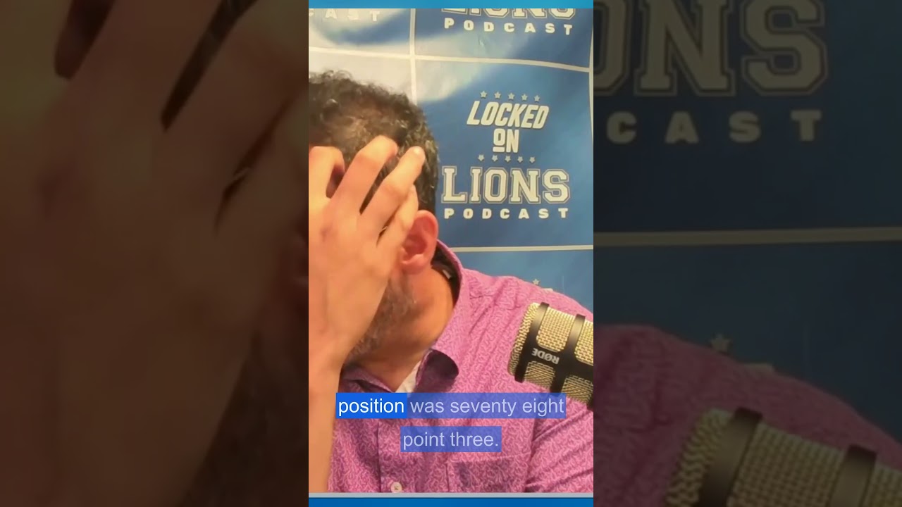 Lions WR Tay Martin with a surprising path and 78.3 run blocking score. Matt Dery has the story.