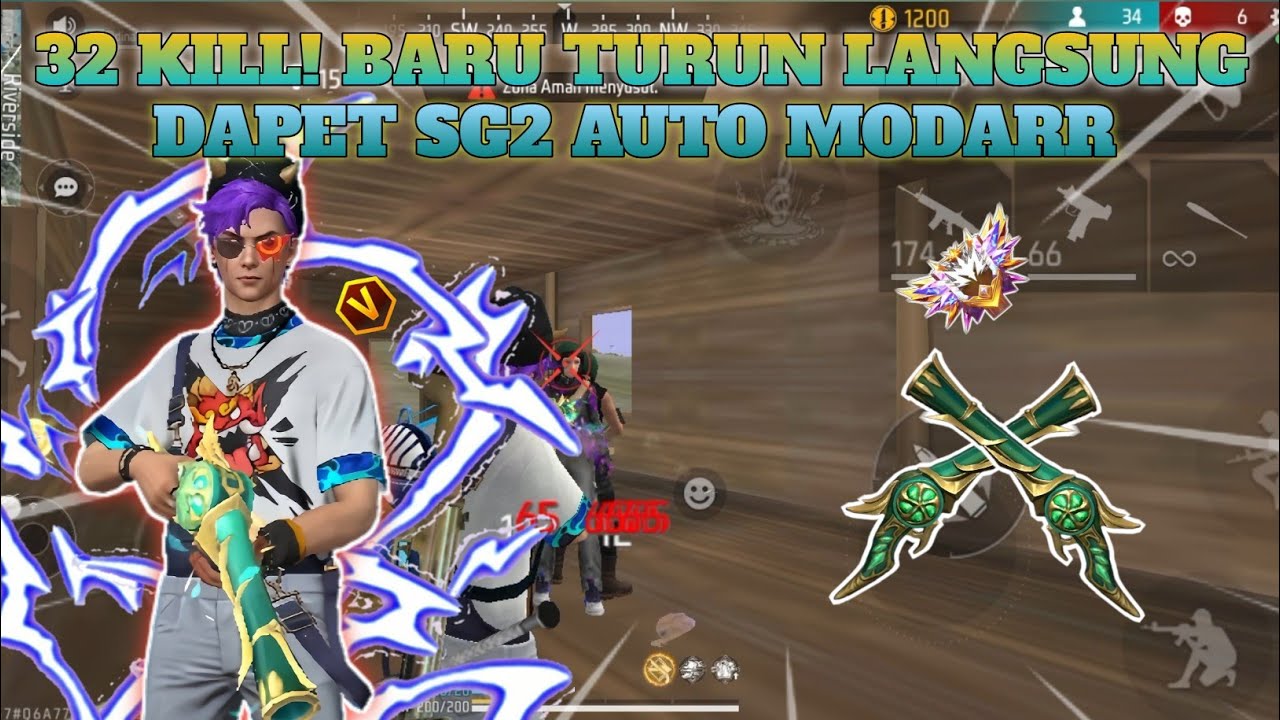 32 KILL! BARU TURUN LANGSUNG DAPET SG AUTO MODAR🤣😂