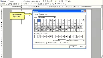 Jaké jsou nejčastěji používané znaky zavináč?