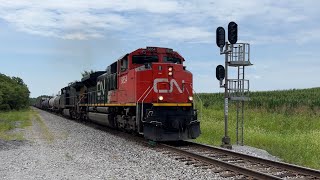Download lagu CN 8854 North in Anna, IL with Defect Detector - July 21, 2023