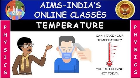 7TH CLASS | PHYSICS | TEMPERATURE | PART 01 | AIMS-INDIA